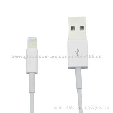 1pc New 8-pin Data Sync Adapter Charger USB Cable for iPhone 5/5s/5c, iPod Touch
